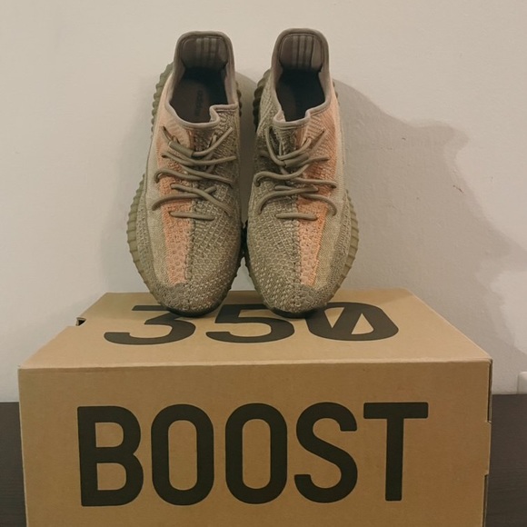 Yeezy 350 Sand Taupe - Picture 3 of 5